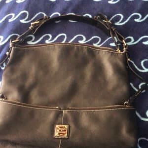 Dooney & Bourke black leather bag